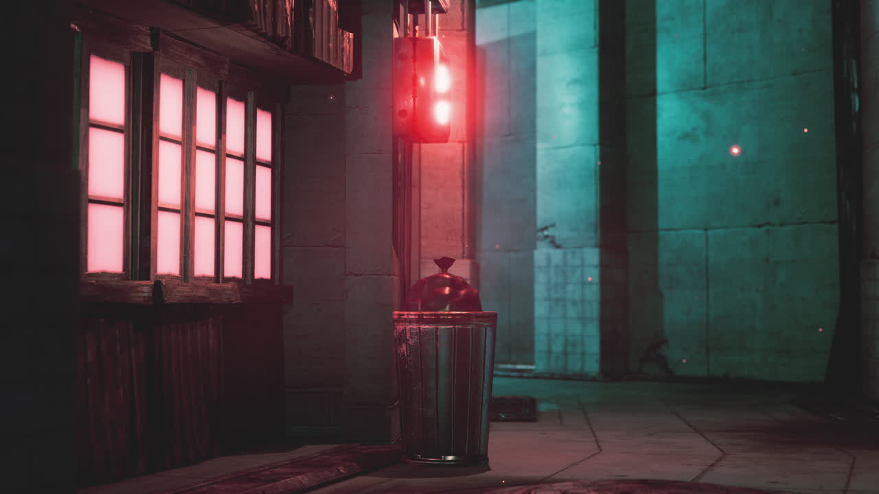 vieja calle de la ciudad asiática