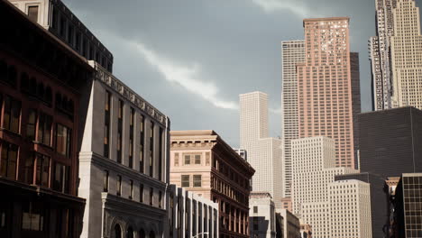 Art-Deco-Steingebäude-In-Der-Stadt-Chicago