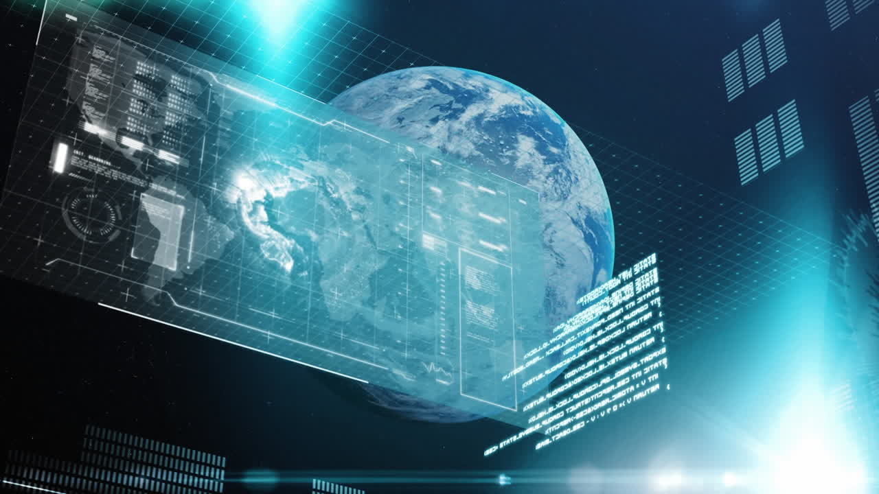 지구상의 글로벌 데이터와 정보입니다.