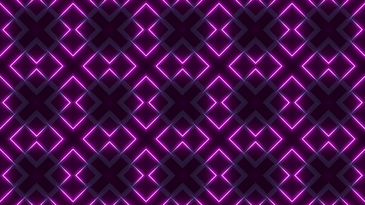 Abstract Neon Geometric Pattern