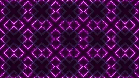 patrón geométrico de neón abstracto