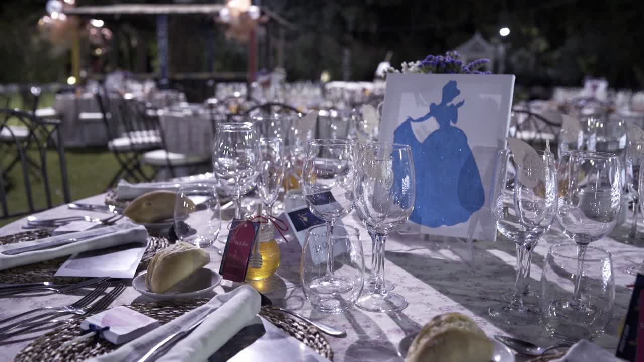 mesa de comedor de boda