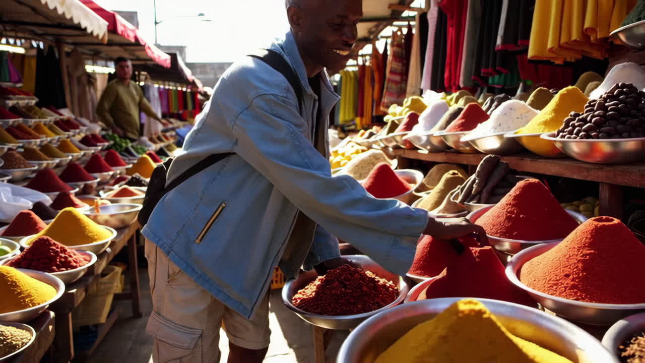 Spice Market Scene