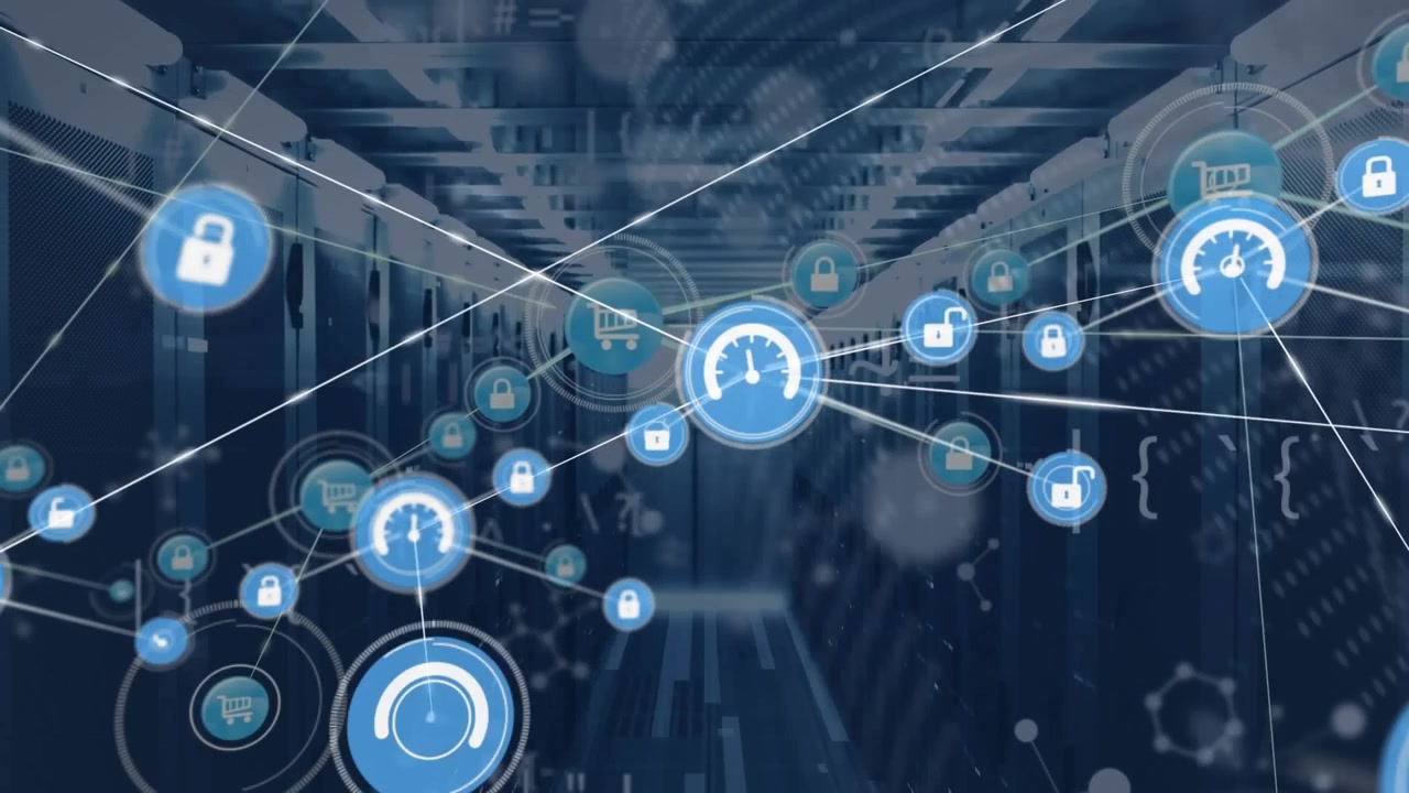 Digital Network Connectivity and Data Security in Server Room
