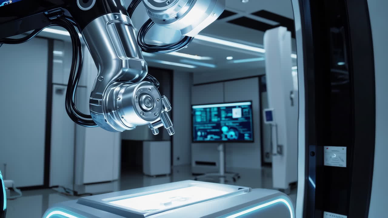 Robotic Surgery in a Modern Hospital Setting