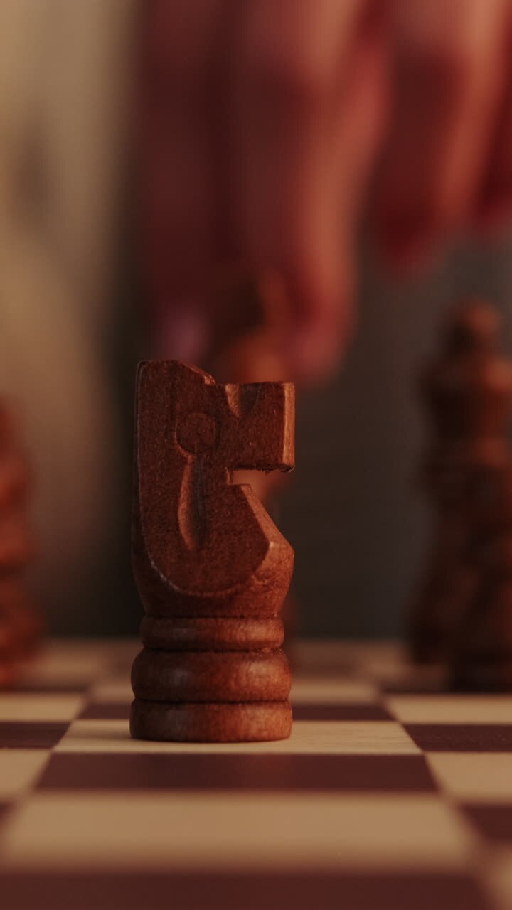 Knight Takes Out Queen In Dramatic Chess Match