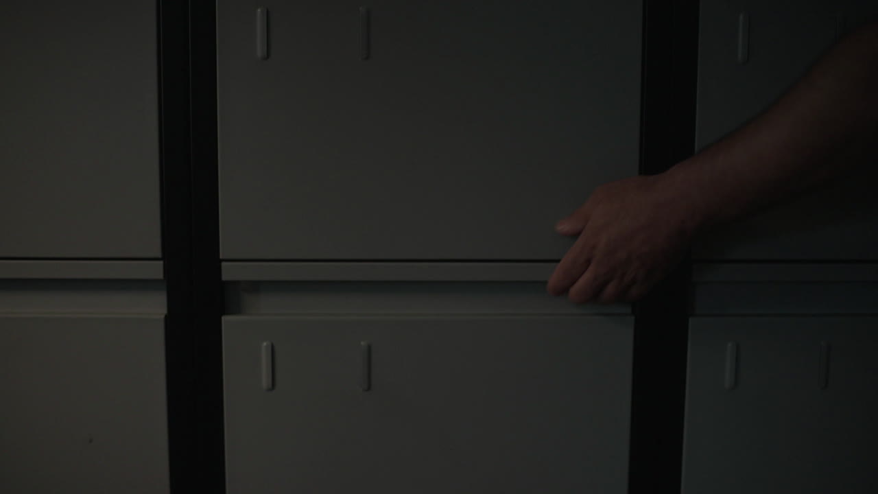 Searching through files in a dark office