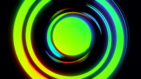 abstract neon spiral background