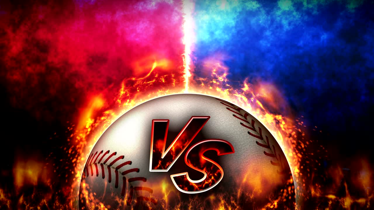 los fondos de peleas deportivas, el béisbol, la animación en bucle,