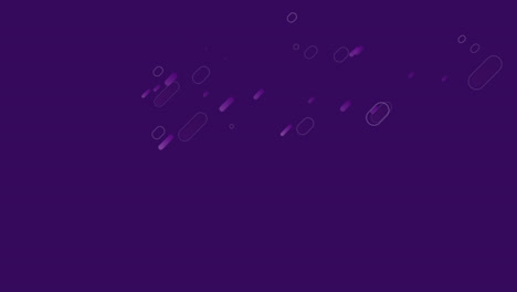 purple trails on blue background