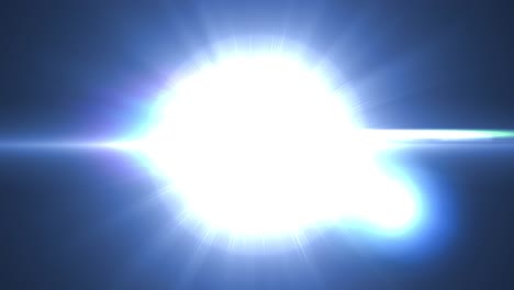lens flare effects on green screen background