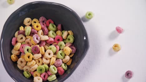 bowl of froot loops 4k