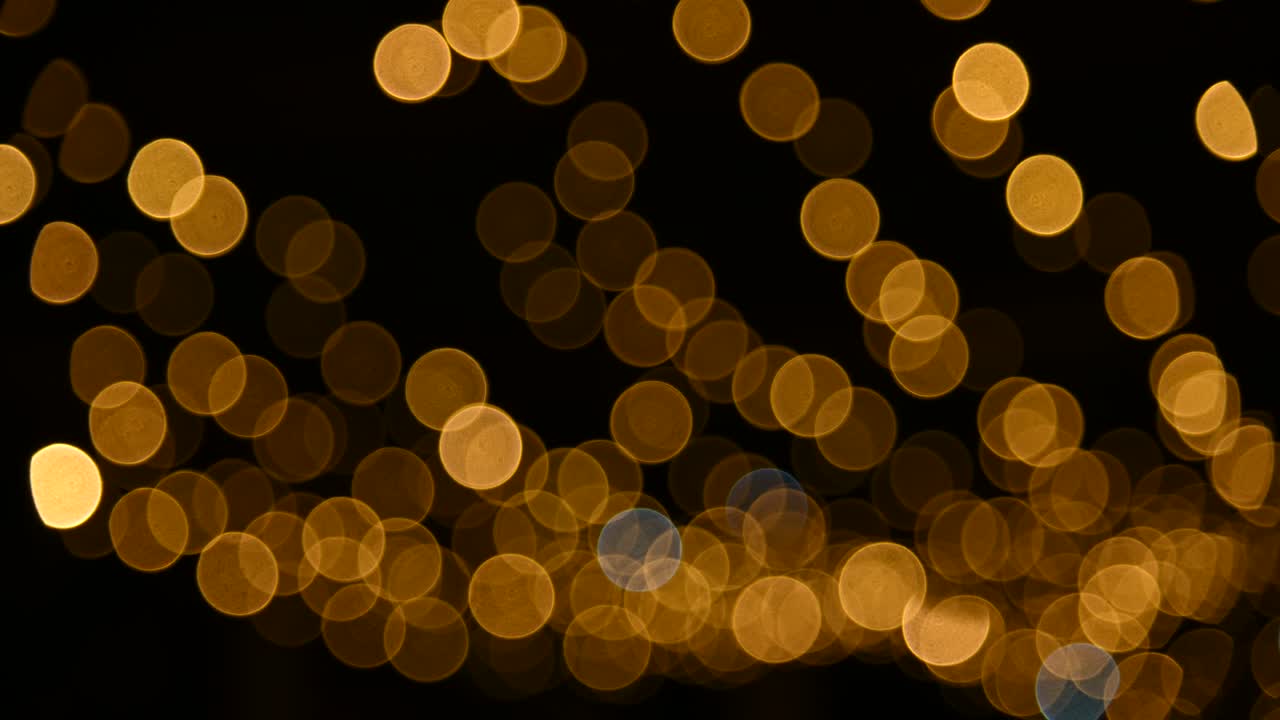 luces doradas de navidad fondo bokeh