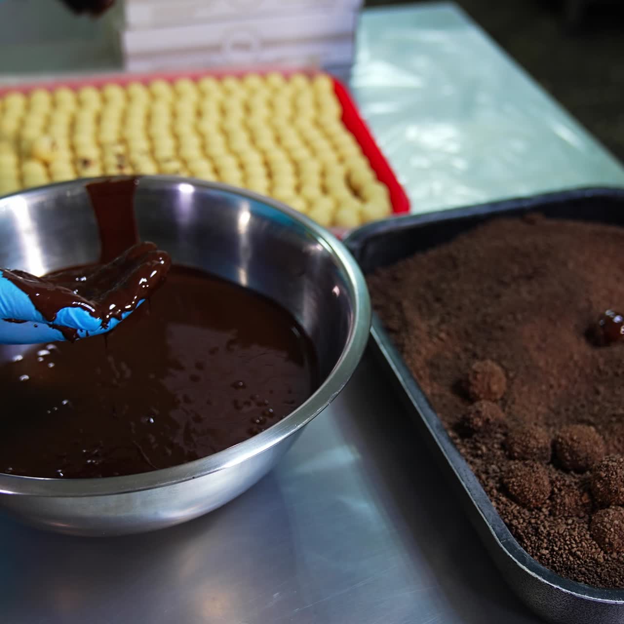 Making Chocolate Truffles
