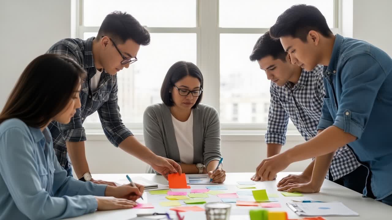 A Collaborative Brainstorming Session with Diverse Team Members Using ...
