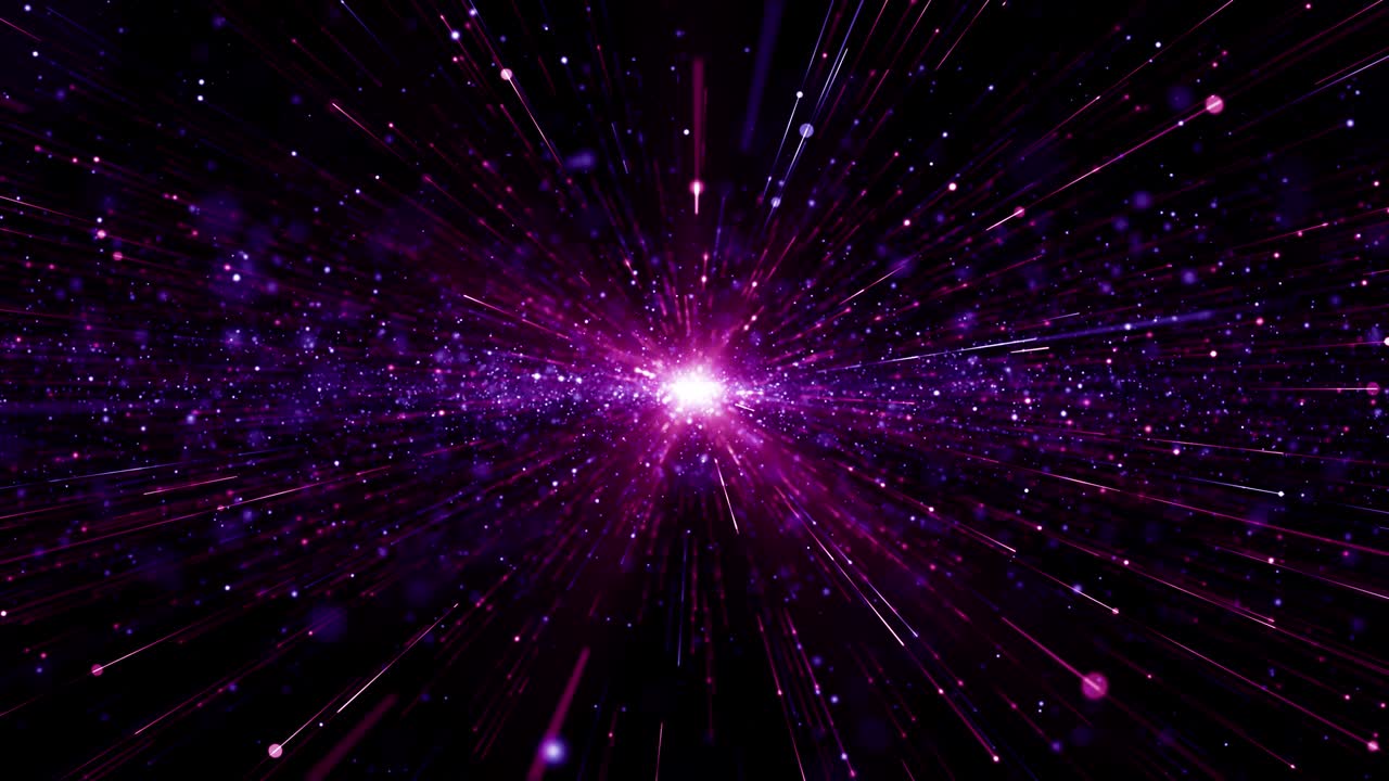 partículas de polvo abstracto luz bokeh títulos de movimiento bucle de fondo cinematográfico