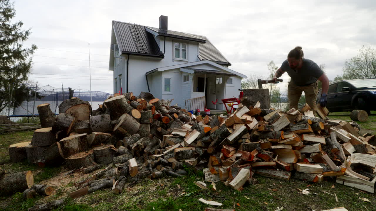Cottage Buildings, Firewood Timber, Manual Labour Seasonal Tasks