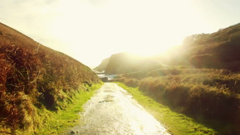 Drone-footage-of-beautiful-landscape