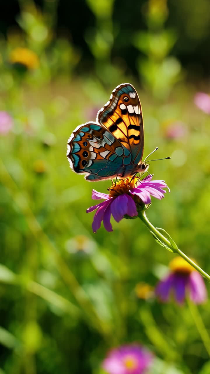 Farfalla su un fiore