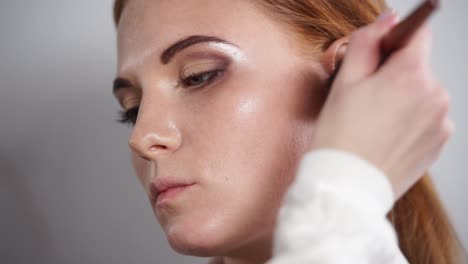 aplicación de maquillaje