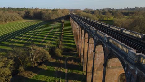 ouse valley or balcombe viaduct, sussex in uk