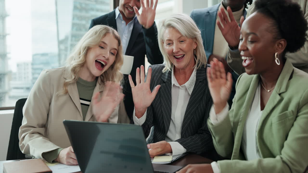 Diverse Business Team Meeting in Office