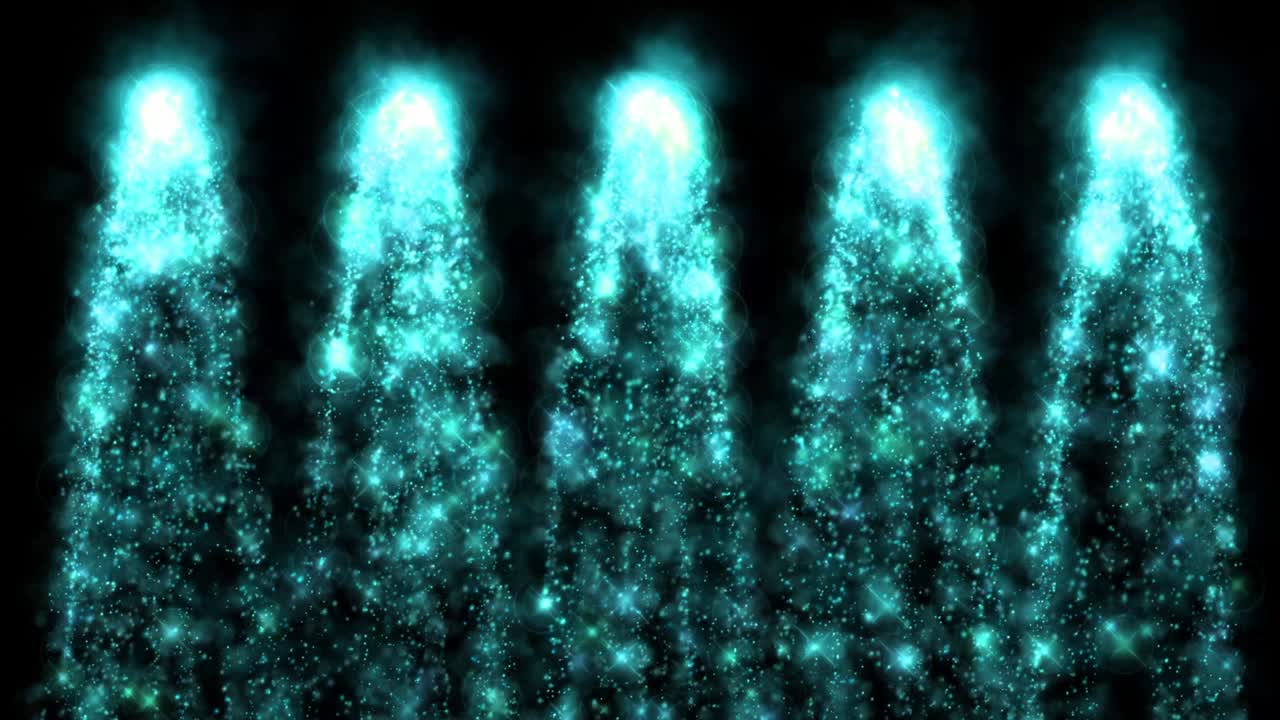 불꽃 색 입자 애니메이션 모션 그래픽