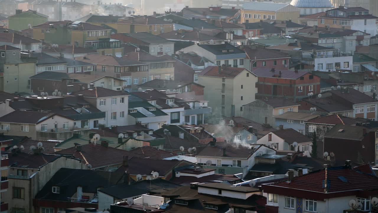 주거 지역 의 도시 풍경