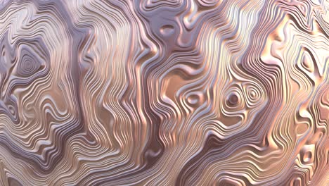 animated waving metallic texture loop