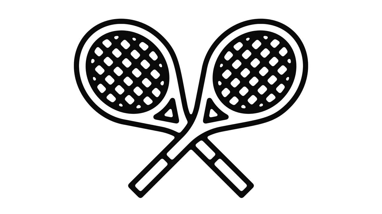 테니스 라인 모션 그래픽