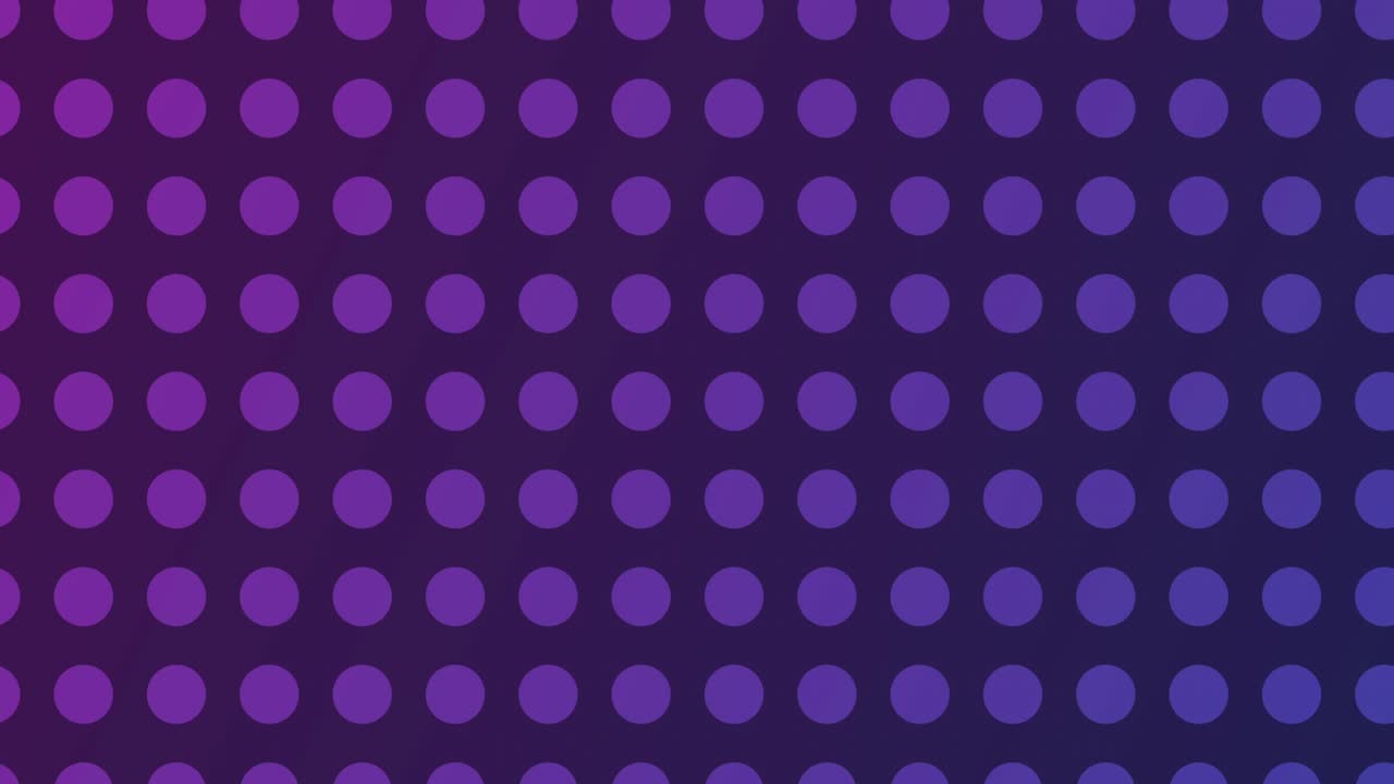 Polka dot background loop for technology background