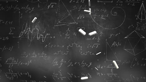 Closeup-mathematical-formula-and-elements-on-blackboard-7