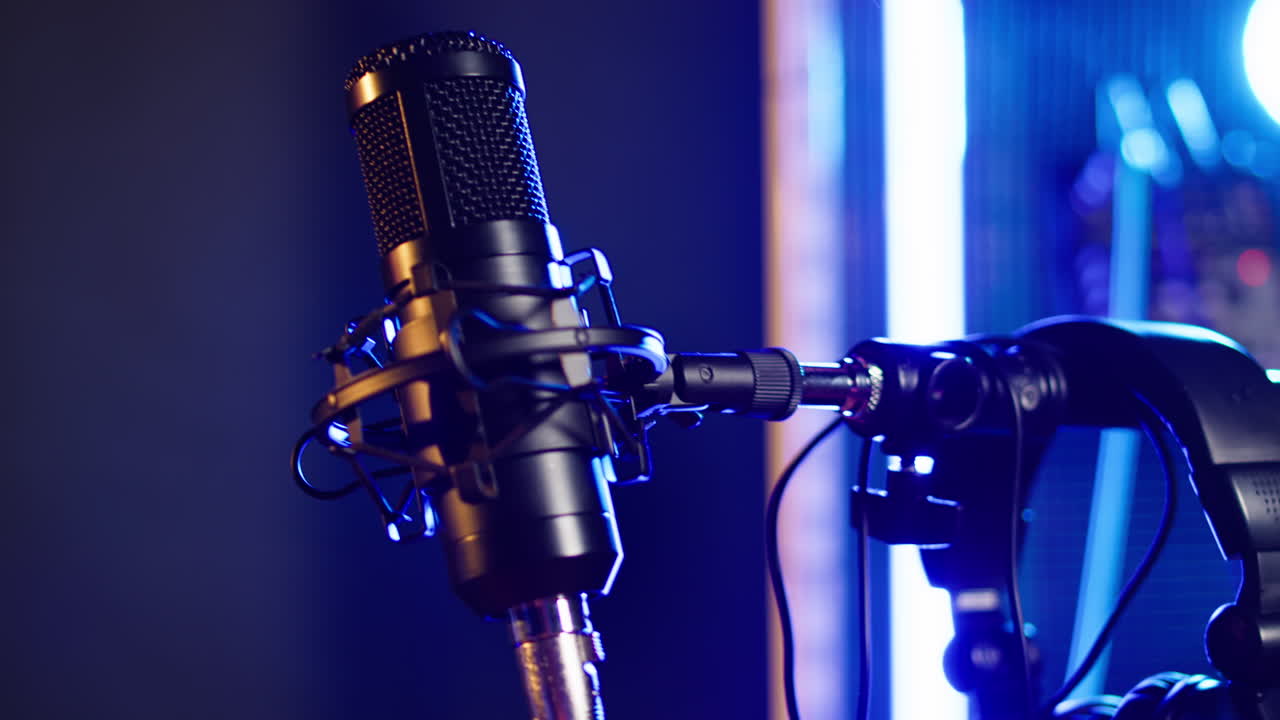 Professional Microphone Setup