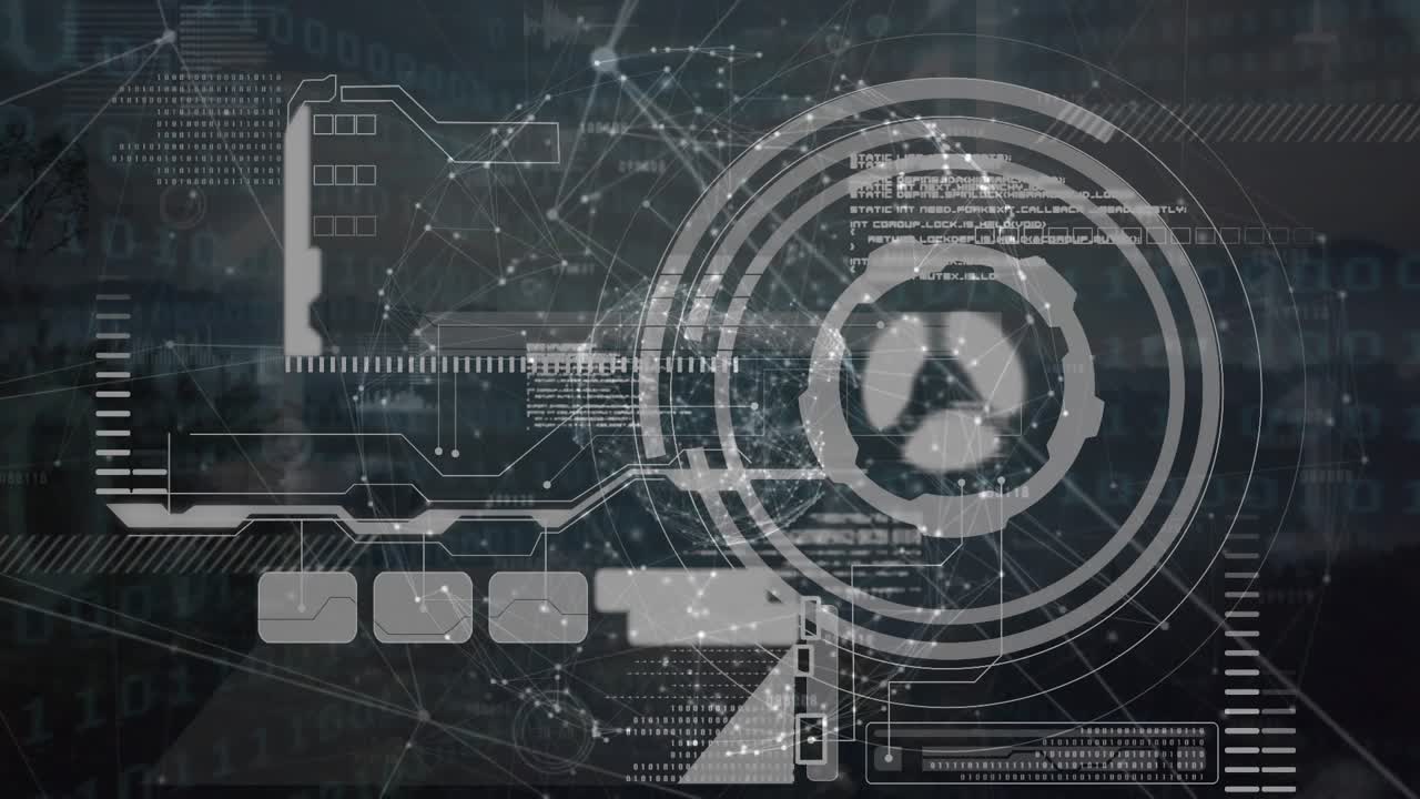 Animation of scope scanning with networks over binary coding