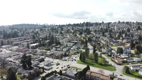 Drone-Footage-of-a-suburb-on-a-hill---mid-day