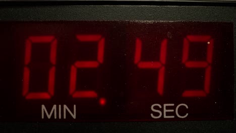 Digital Timer Display