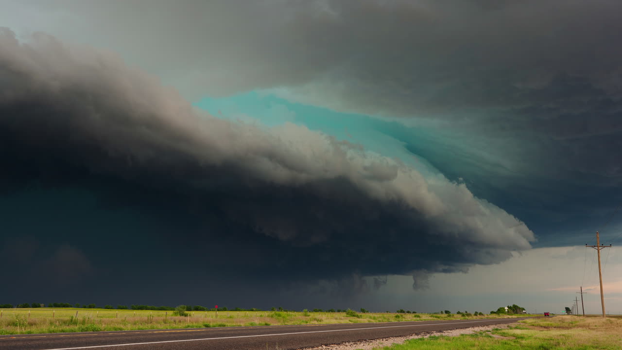 Dark Ominous Sky Revealing Storm?s Strength and Shifting Weather Patterns