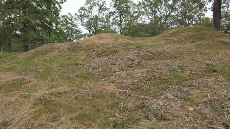 Borre-Mound-Cemetery-Son-Antiguos-Túmulos-Funerarios-Del-Período-Vikingo