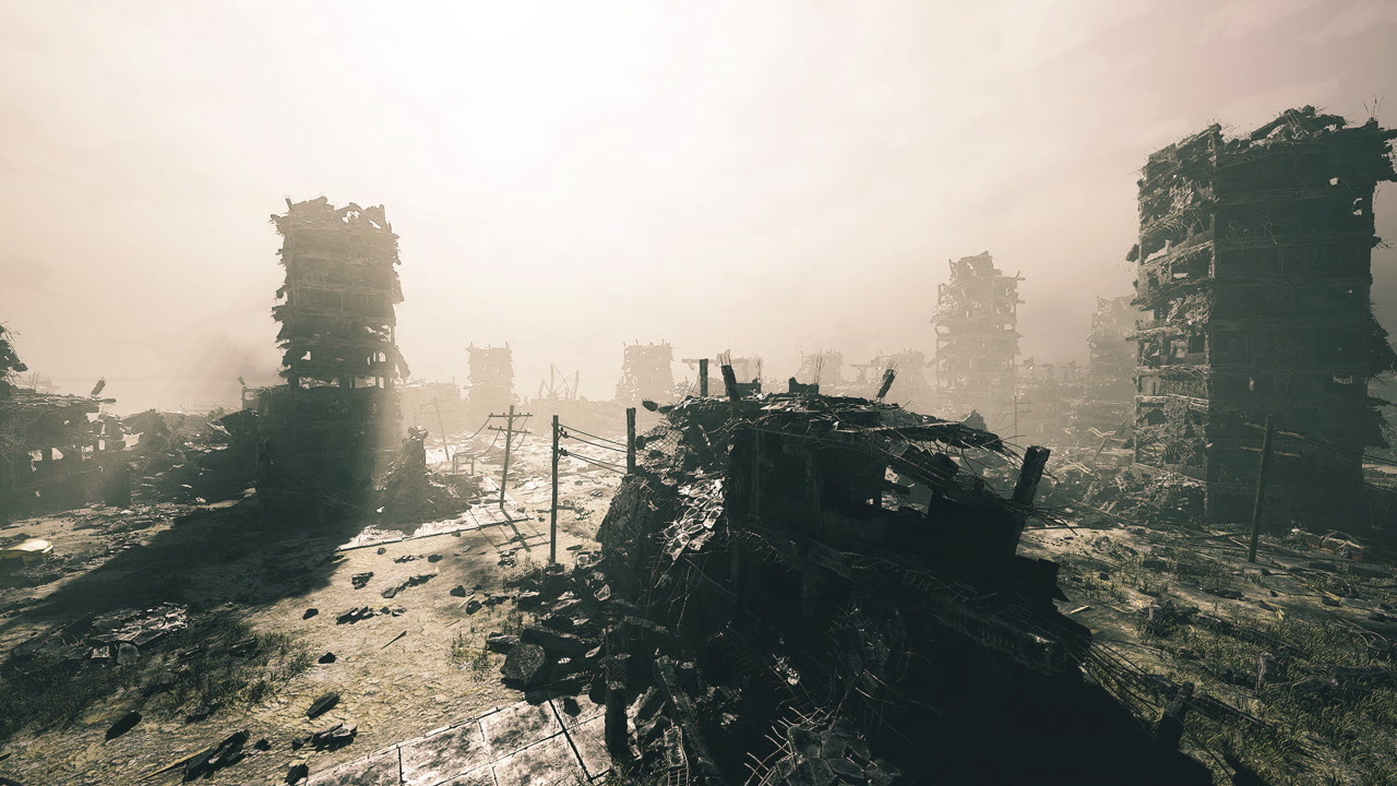 Decayed old fortresses partially covered by dense plant life and leaves