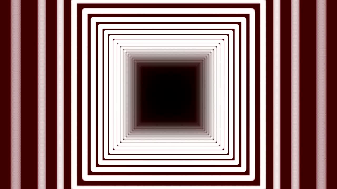 4k cuadrado rojo. abstracto 3d render animación suave con movimiento bucle sin costuras vj evento título de concierto presentación video musical. movimiento gráfico y fondo de animación.