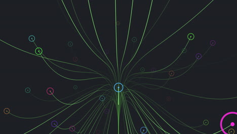 Lebendiges-Netzwerk-Aus-Punkten-Und-Linien-Auf-Schwarzem-Hintergrund