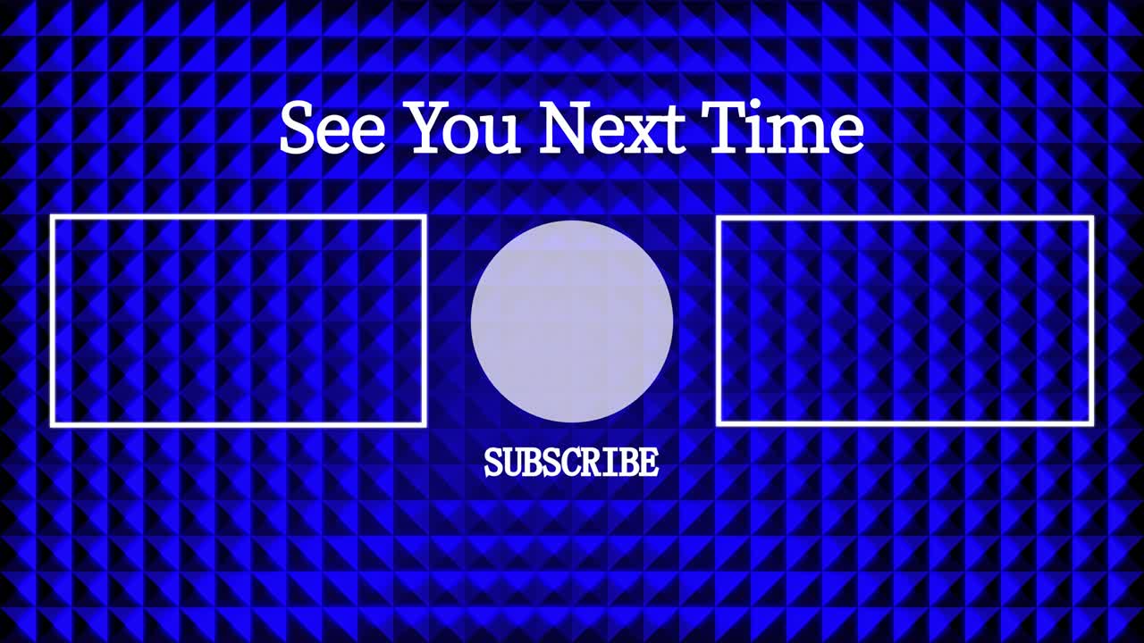 금속 반사 크리스탈 광채 엔드 카드 엔딩 스크린 모션 그래픽