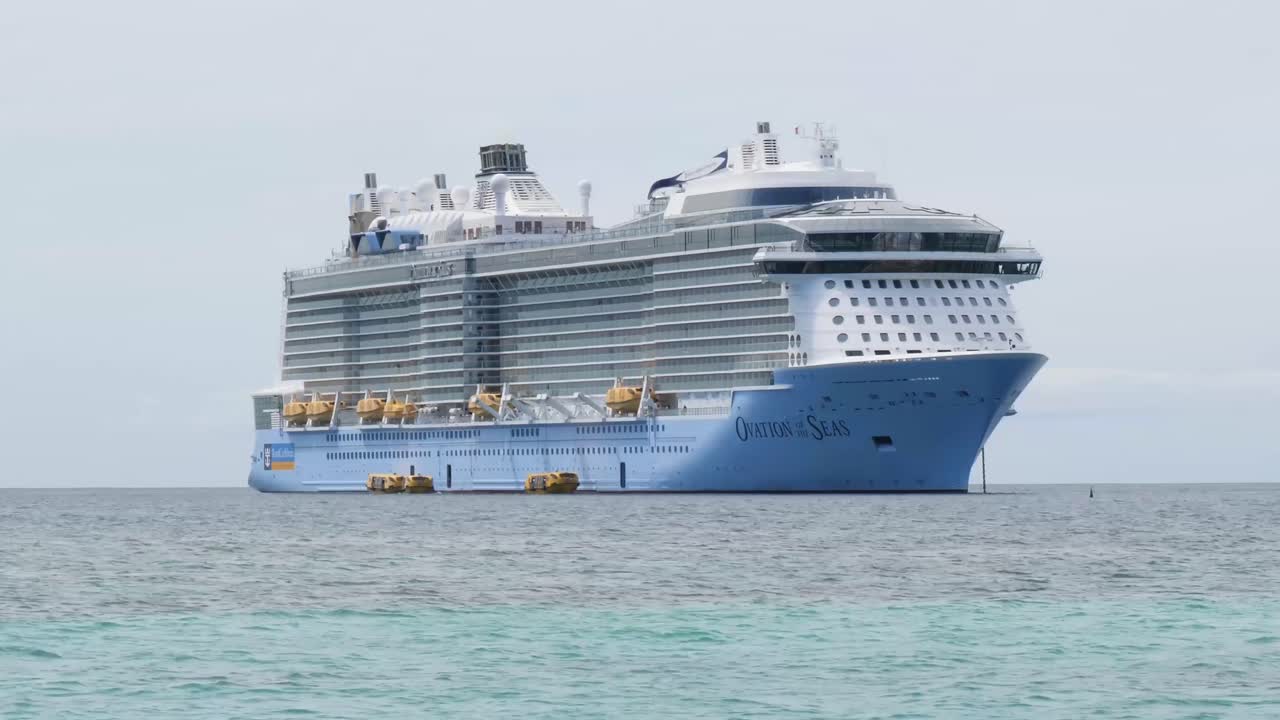 Oasis of the Seas Cruise Ship at Sea