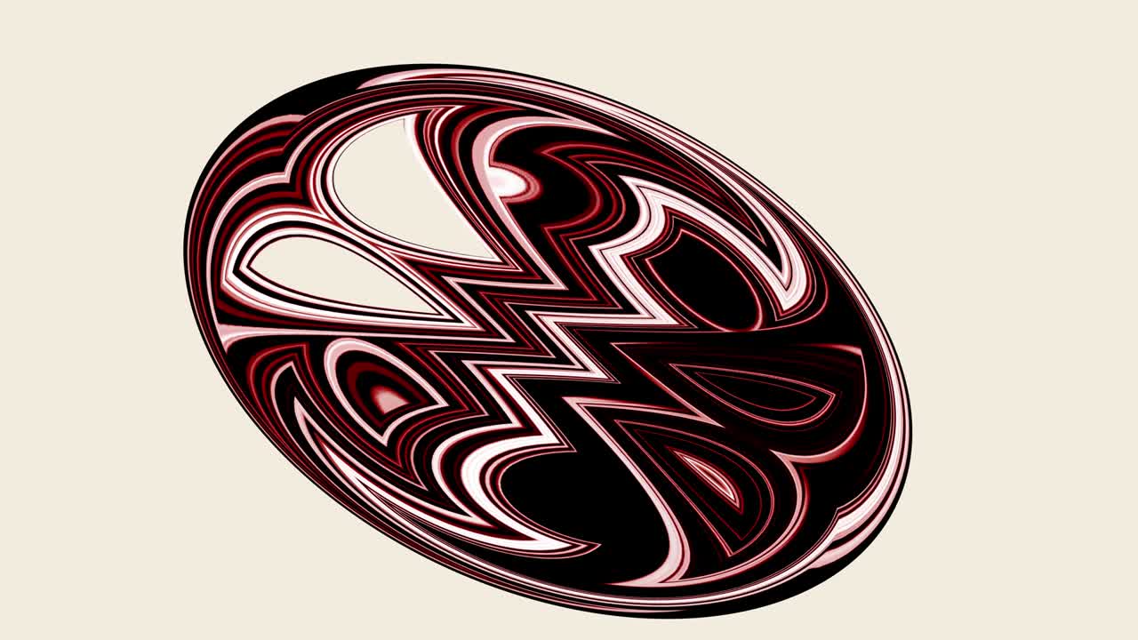 fondo de círculo ondulado líquido de moda resplandeciente abstracto