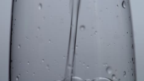 water being poured into a glass