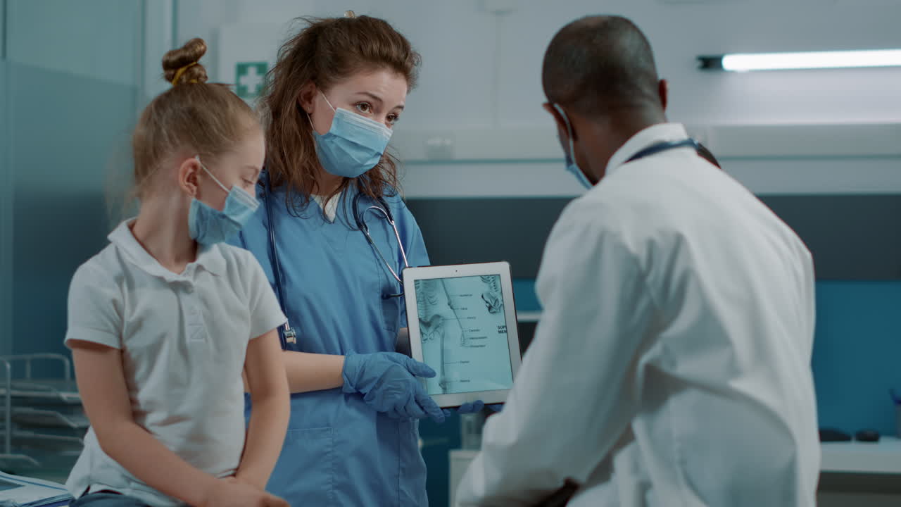 Medical Consultation with Doctor and Nurse