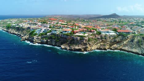 stunning luxury condos overlook beautiful caribbean deep blue ocean water