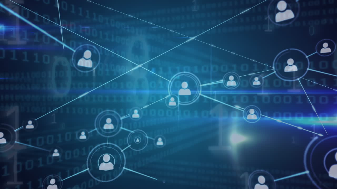 Network of data and connections