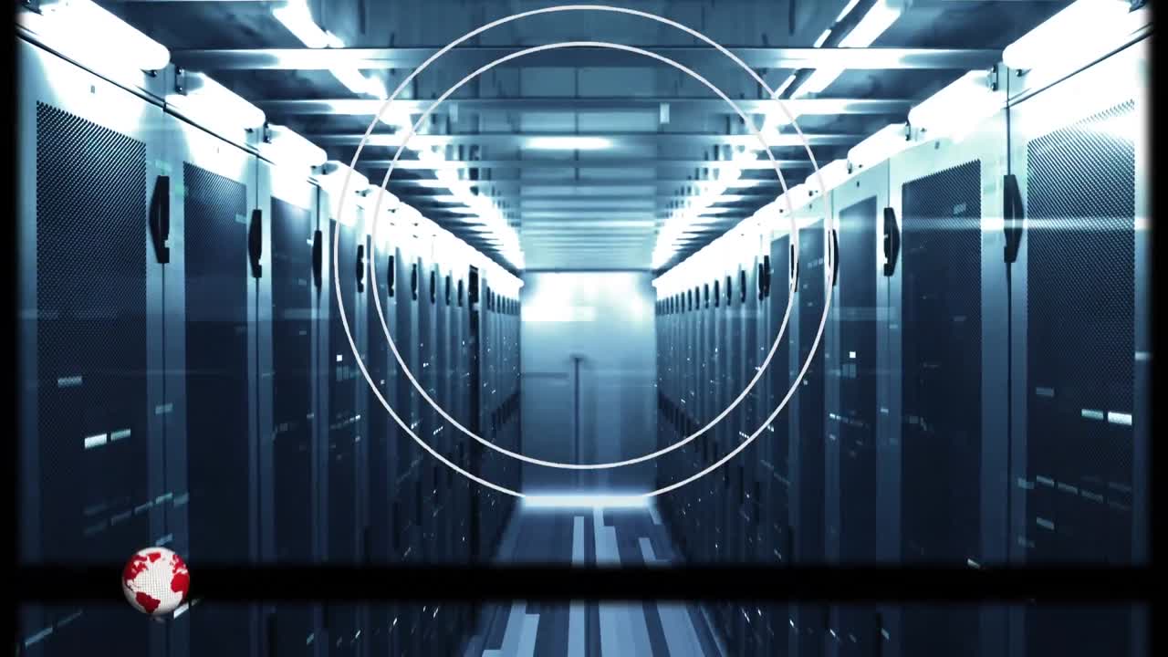 테이프 릴의 애니메이션과 복도에서 새로운 브레이킹