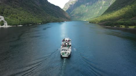 a ferry taking a ride in nareyfjord